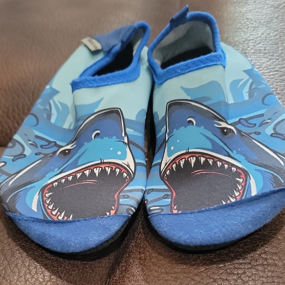 Blue Shark Design Water Shoes